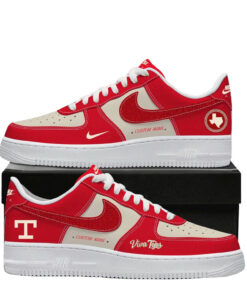 Custom Name Texas Rangers 2026 City Connect Air Force 1 Shoes Sneakers