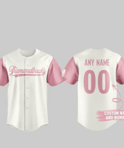 Custom Name and Number Arizona Diamondbacks Happy Mother’s Day 2026 Baseball Jersey