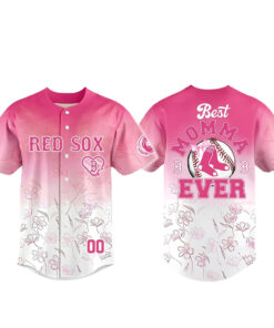 Custom Name and Number Boston Red Sox Happy Mother’s Day 2026 Pink Baseball Jersey