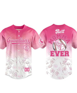 Custom Name and Number Cleveland Guardians Happy Mother’s Day 2026 Pink Baseball Jersey