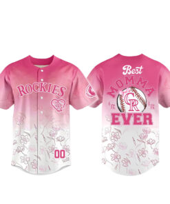 Custom Name and Number Colorado Rockies Happy Mother’s Day 2026 Baseball Jersey