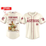 Custom Name and Number Houston Astros x Bruno Mars The Romantic Tour 2026 Baseball Jersey