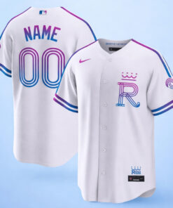 Custom Name and Number Kansas City Royals 2026 City Connect Stadium Baseball Jersey