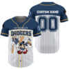 Custom Name and Number Los Angeles Dodgers x Mickey & Friends 2026 Baseball Jersey 2 Custom Name and Number Los Angeles Dodgers x Mickey & Friends 2026 Baseball Jersey