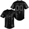 Custom Name and Number New York Mets 2026 Back To The Basics All Black Baseball Jersey