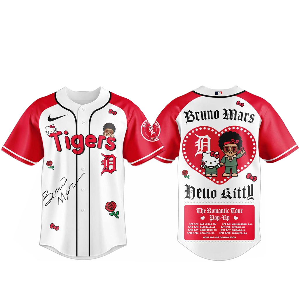 Detroit-Tigers-Bruno-Mars-x-Hello-Kitty-2026-The-Romantic-Tour-Baseball-Jersey.jpg Detroit Tigers Bruno Mars x Hello Kitty 2026 The Romantic Tour Baseball Jersey