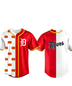 Detroit Tigers Celebrate Macedonian Heritage Night 2026 Baseball Jersey