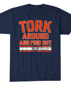Detroit Tigers Spencer Torkelson Tork Around and Find Out T-Shirt