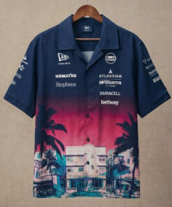 F1 Williams Racing Miami 2026 Hawaiian Shirt