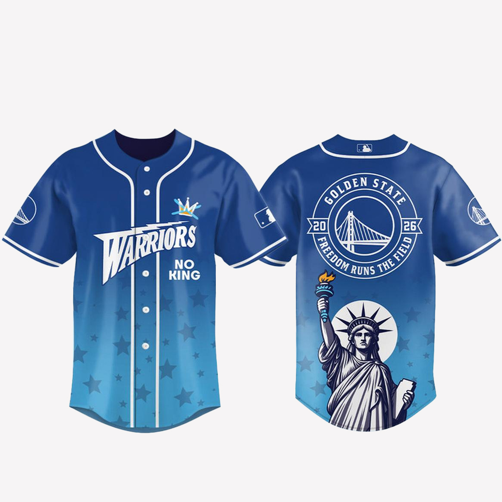 Golden-State-Warriors-2026-No-Kings-Freedom-Runs-The-Field-Baseball-Jersey.jpg Golden State Warriors 2026 No Kings Freedom Runs The Field Baseball Jersey