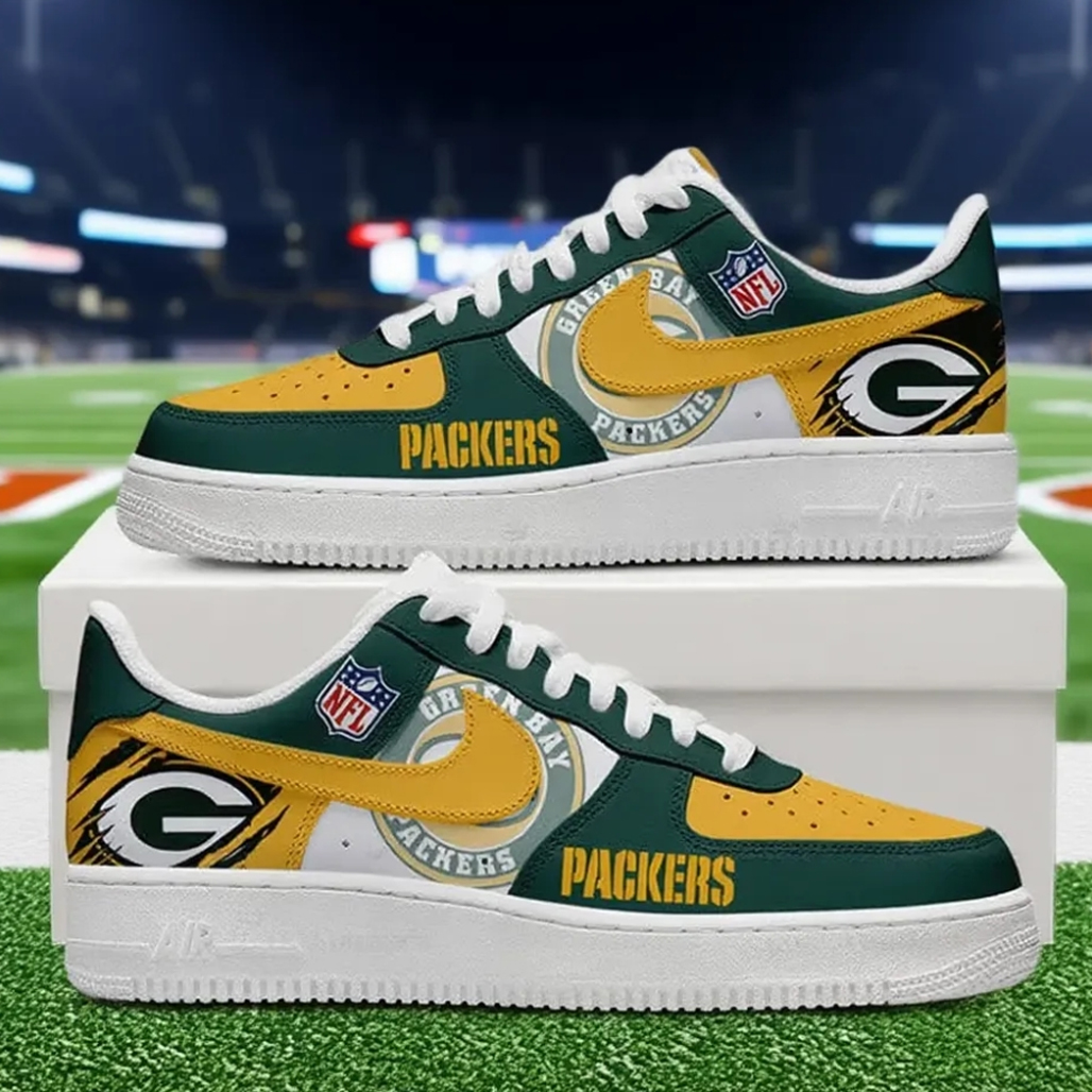Green-Bay-Packers-Football-League-2026-Air-Force-1-Sneakers.jpg Green Bay Packers Football League 2026 Air Force 1 Sneakers