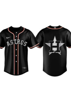 Houston Astros 2026 Back in Black Baseball Jersey