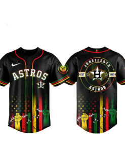Houston Astros Juneteenth Day 2026 Celebration Baseball Jersey