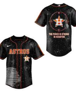 Houston Astros Star Wars The Force Is Strong In Houson Baseball Jersey