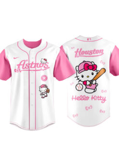 Houston Astros x Hello Kitty 2026 Pink Baseball Jersey