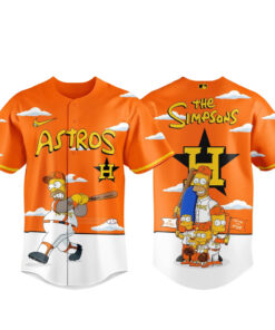 Houston Astros x The Simpsons 2026 Major Gameday Baseball Jersey