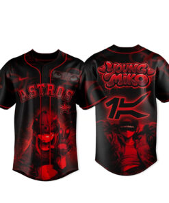 Houston Astros x Young Miko Late Checkout Tour 2026 Baseball Jersey