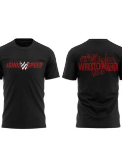 IShowSpeed x WWE WrestleMania Las Vegas 2026 Shirt