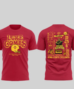 Iowa State Cyclones Luke Combs 2026 Tour Jack Trice Stadium Shirt