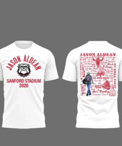 Jason Aldean Live Between The Hedges At Sanford Stadium 2026 Shirt