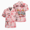 Jim Beam No King Just Bourbon Floral Skeleton Graphic Summer Hawaiian Shirt 3 Jim Beam No King Just Bourbon Floral Skeleton Graphic Summer Hawaiian Shirt