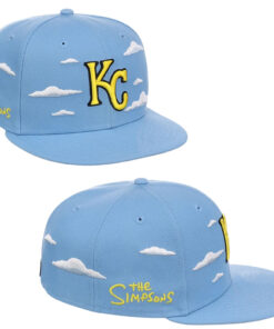 Kansas City Royals The Simpsons Clouds 2026 Snapback Cap