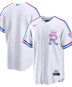 Kansas City Royals White 2026 City Connect Stadium Baseball Jersey