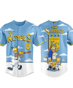Kansas City Royals x The Simpsons 2026 Major Gameday Baseball Jersey