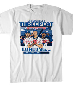 Los Angeles Baseball Threepeat Loading T-Shirt