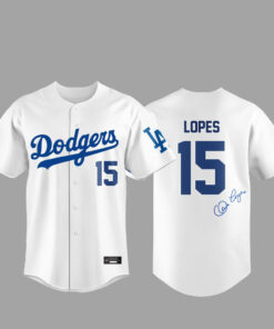 Los Angeles Dodgers Davey Lopes 1945-2026 Baseball Jersey
