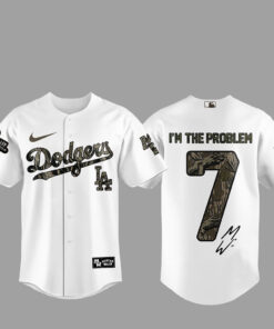 Los Angeles Dodgers Morgan Wallen Still The Problem Tour 2026 Baseball Jersey