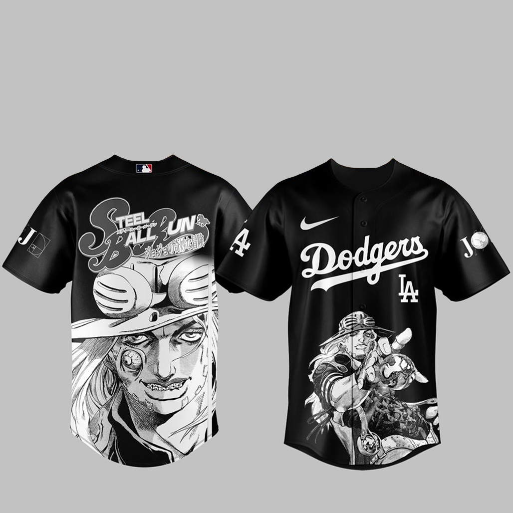 Los-Angeles-Dodgers-Steel-Ball-Run-2026-Major-League-Baseball-Jersey.jpg Los Angeles Dodgers Steel Ball Run 2026 Major League Baseball Jersey