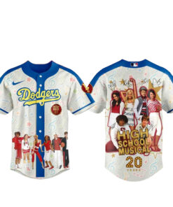 Los Angeles Dodgers x 20th Anniversary High School Musical Baseball Jersey