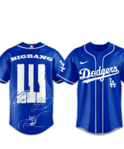 Los Angeles Dodgers x Bigbang 2026 Baseball Jersey