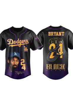 Los Angeles Dodgers x Black Mamba Legacy Baseball Jersey