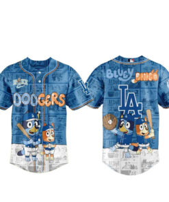 Los Angeles Dodgers x Bluey And Bingo 2026 Night Baseball Jersey