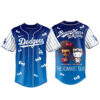 Los Angeles Dodgers x Bruno Mars x Hello Kitty 20226 Navy Baseball Jersey