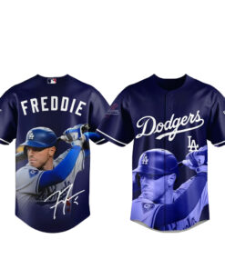 Los Angeles Dodgers x Freddie Freeman MVP Baseball Jersey