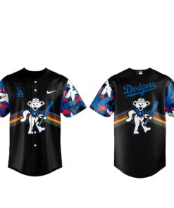 Los Angeles Dodgers x Grateful Dead Night 2026 Baseball Jersey