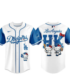 Los Angeles Dodgers x Hello Kitty Night 2026 Baseball Jersey