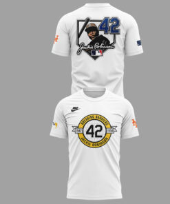 Los Angeles Dodgers x Jackie Robinson Legend Night 2026 White Shirt