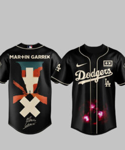 Los Angeles Dodgers x Martin Garrix Americas Tour 2026 Baseball Jersey