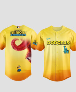 Los Angeles Dodgers x Minions and Monsters 2026 Baseball Jersey