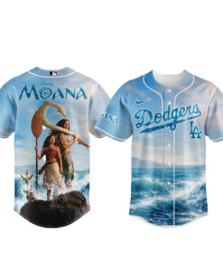 Los Angeles Dodgers x Moana Live Action 2026 Baseball Jersey