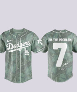 Los Angeles Dodgers x Morgan Wallen Still Problem Tour Baseball Jersey