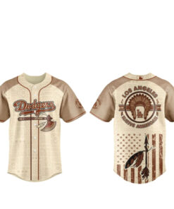 Los Angeles Dodgers x Native American Heritage 2026 Baseball Jersey