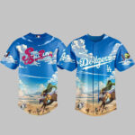 Los Angeles Dodgers x Steel Ball Run 2026 Baseball Jersey Version 2