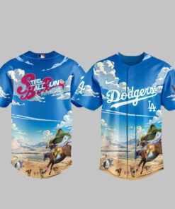 Los Angeles Dodgers x Steel Ball Run 2026 Baseball Jersey Version 2