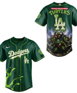 Los Angeles Dodgers x Teenage Mutant Ninja Turtles Night 2026 Baseball Jersey