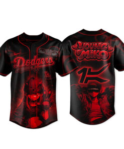 Los Angeles Dodgers x Young Miko Late Checkout Tour 2026 Baseball Jersey